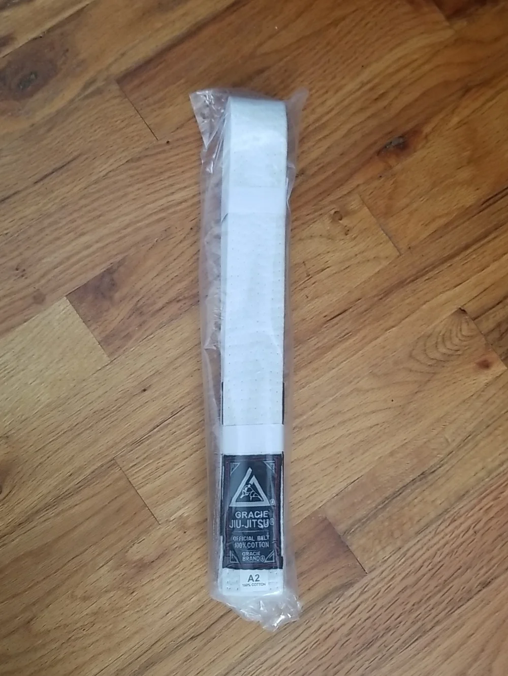 Brand New Gracie Jiu Jitsu White Belt - A2